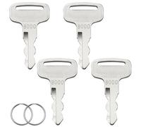 AYWFEY 4 Pack Ignition Keys, Golf Cart Keys Replacement Compatible with Yamaha G14, G16, G19, G20, G21, G22 Drive Gas and Electric Golf Carts, Replace OEM JU2-H2511-00, 8000