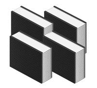 Aywndgdj 100 Piece Magnetic Label Holder Magnetic Data Card Holder with Clear Plastic Protector
