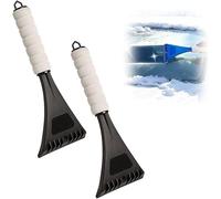 aywqew Car Windshield Ice Remover, Windshield Snow and Defrost Tool, Non-slip Handle, Quickly Removes Snow and Frost from Sedans, SUVs, MPVs, etc.