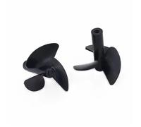 AYWTIUN 1Pair 5Pair Boat Propeller 28mm 2.3mm 3-Blades Left Right Prop for Boat Toy Boat Fishing Bait Boat DIY Toy Boat Model for boats(1 Pair Black)