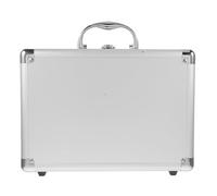 AYWTIUN Briefcases Aluminum Alloy Small Briefcase Hard Case Hand Carry Storage Box Makeup Tools Instrument Organizer Metal Briefcases for Men