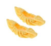 AYWTIUN Figure Skate Boot Covers 1 Pair Terry Ice Hockey Figure Skates Boot Blade Covers Guards Roller Accessories for and Skating(Yellow)
