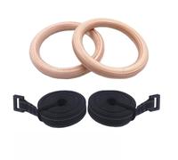 AYWTIUN Gymnastic Rings 25/28mm with Adjustable Buckles 1-5M Straps for Fitness Home Gym Pull Up Dips Muscle Ups Training for gymnastics(For Child-5M)