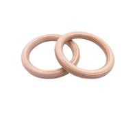 AYWTIUN Gymnastic Rings 25/28mm with Adjustable Buckles 1-5M Straps for Fitness Home Gym Pull Up Dips Muscle Ups Training for gymnastics(Only Rings-For Child)
