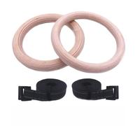 AYWTIUN Gymnastic Rings 25/28mm with Adjustable Buckles 1-5M Straps for Fitness Home Gym Pull Up Dips Muscle Ups Training for gymnastics(For Adult-2M)
