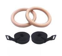 AYWTIUN Gymnastic Rings 25/28mm with Adjustable Buckles 1-5M Straps for Fitness Home Gym Pull Up Dips Muscle Ups Training for gymnastics(For Child-4M)