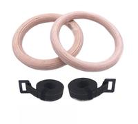 AYWTIUN Gymnastic Rings 25/28mm with Adjustable Buckles 1-5M Straps for Fitness Home Gym Pull Up Dips Muscle Ups Training for gymnastics(For Adult-1M)