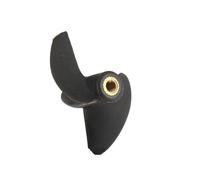 AYWTIUN RC Boat M4 Twin Blade Propeller with Threaded Propeller Forward (Reverse) for 4mm M4 Marine Propeller Shafts for boats(002 D39.0mm Postive)