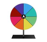 AYWTIUN Spinning Wheel of Fortune Wheel Prize Spinnings Game Fortune Party Turn Plate Wall Carnival Raffle The Draw Tabletop Lottery Machine Winner Fun Turntable