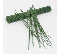 AYXAMO Flower Stems, Floral Wire Stems 50pcs/lot 17cm Flower Floral Wire Stem Flower Wedding Decoration Accessories Diameter 2mm