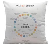 Ayxvt Feeling Weel Pillow Covers - Colorful Text Pillow Case, Self-Motivation Pillow Case, Encouraging Gifts for Friends, Emotional Regulation