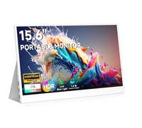 AYY Portable Monitor for Laptop 15.6 Inch, FHD 1080P USB-C HDMI Travel Monitor External for Computer, Second Display HDR IPS Gaming Extender for PC MAC Phone PS4/5 Xbox Switch, Built-in Speakers