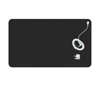 AYYDS Grounding Mat, Earthing Mat, Earthing Mouse Pad, with UK Grounded Cord, Grounded Therapy for Better Sleep, Reduced Anxiety, Pain, Headache Relief (40 x 60 cm)