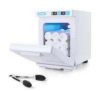 AYYDS Hot Towel Warmer Cabinet, Towel Heater Sterilizer Box, Professional Towel Cabinet for Facial Salon Beauty Massage SPA Bathroom Home (White, 5L)