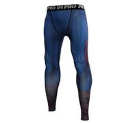 AYYOHON Mens Compression Shirt Printed Superhero Compression Tops Fitness Running Gym Cycling T-shirt Tight Baselayer XS