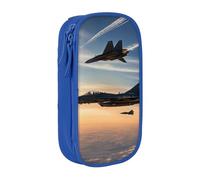 AYYQWE Aircraft Fighter Jets Print Practical Pencil Case Multi-Compartment Office Travel School Art Daily Supplies