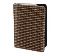 AYYQWE Ancient Egypt Tribe Series Print Men Women Passport Travel Document Wallet Case Stylish Secure and Lightweigh