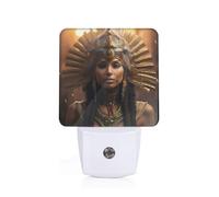 AYYQWE Ancient Egypt Tribe Series Print Night Light for Bedroom Kids Room Bathroom Dorm Living Room Safety Home Decor Gift