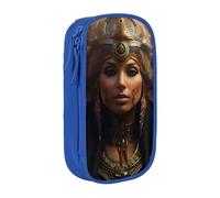 AYYQWE Ancient Egypt Tribe Series Print Practical Pencil Case Multi-Compartment Office Travel School Art Daily Supplies