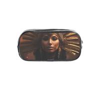 AYYQWE Ancient Egypt Tribe Series Print Transparent Stationery Organizer Pouch Clear School Travel Office Supplies Case