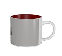 AYYQWE Animal Rhino Print Large Capacity Ceramic Mugs Home Office Gifting Kitchens Cafes Outdoor Picnics