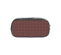 AYYQWE Beautiful Red Poppy Flower Print Transparent Stationery Organizer Pouch Clear School Travel Office Supplies Case