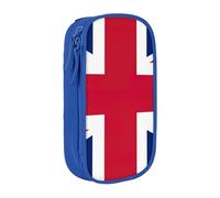 AYYQWE British Flag Print Practical Pencil Case Multi-Compartment Office Travel School Art Daily Supplies