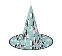 AYYQWE Cute Penguins Print Comfortable Unisex Carnival Party Hat Cosplay Costume Masquerade Celebrations