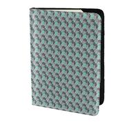 AYYQWE Dahlia Flower Print Men Women Passport Travel Document Wallet Case Stylish Secure and Lightweigh