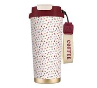 AYYQWE Delicious Cupcakes Print Stainless Steel Coffee Tea Water Cup Travel Mug for Hot Cold Beverages Daily Use