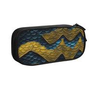 AYYQWE Dragon Scale Print Stationery Bag Lightweight Pen Pouch School College Office Travel Boys Girls Adults