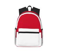AYYQWE Flag Of Monaco Print Lightweight Comfortable Casual Backpack Unisex Hiking Gym Camping Outdoor Work