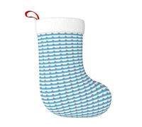 AYYQWE Flag Of San Marino Print Christmas Stocking Holiday Decor Xmas Sock For Fireplace Hanging And Gift Festive