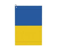 AYYQWE Flag Of Ukraine Print Absorbent Golf Towel Lightweight Towels Workouts Beach Outings Various Occasions