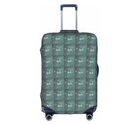 AYYQWE Formulas Shapes Theory Math Lesson Word Print Universal Suitcase Cover Waterproof Elastic Business Journeys Luggage Protector