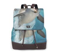 AYYQWE Funny Animal Dolphin Print Women'S Backpack Stylish Versatile Rucksack Shopping Everyday Bag Travel Work