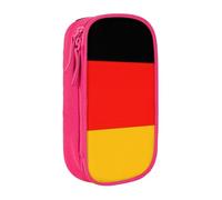 AYYQWE Germany Flag Print Practical Pencil Case Multi-Compartment Office Travel School Art Daily Supplies