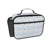 AYYQWE Hockey Elements Creative Patterned Print Men Women Portable Versatile Lunch Bag Tote Office Picnic Travel Food Storage