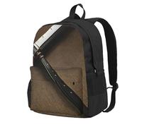 AYYQWE Japanese Samurai Sword Print Large Capacity Backpack Water-Resistant Hiking Camping Picnics Commuting Essentials