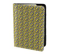AYYQWE Lemon Fruit Pattern Print Men Women Passport Travel Document Wallet Case Stylish Secure and Lightweigh