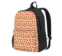 AYYQWE Lobster And Crab Print Large Capacity Backpack Water-Resistant Hiking Camping Picnics Commuting Essentials