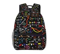 AYYQWE Math Formula Print Leisure Backpack Lightweight Comfortable Adjustable Bag For Work Travel Everyday