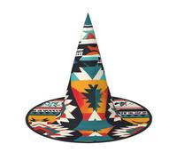 AYYQWE Native American Pattern Print Comfortable Unisex Carnival Party Hat Cosplay Costume Masquerade Celebrations