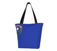 AYYQWE Nevada State Flag Print Summer Shoulder Bag Beach Crossbody Handbag Travel Shopping Gym Hiking Party Events