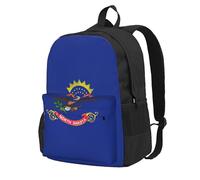 AYYQWE North Dakota State Flag Print Large Capacity Backpack Water-Resistant Hiking Camping Picnics Commuting Essentials
