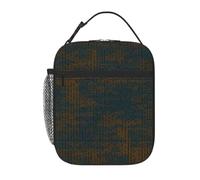 AYYQWE Programming Code 1 Print Lunch Bag Thermal Tote Reusable Portable Bento Box Office Outdoor Activities