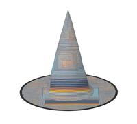 AYYQWE Programming Code Print Comfortable Halloween Witch Hat Unisex For Parties Carnivals Christmas And Cosplay