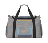 AYYQWE Programming Code Print Hand Travel Bag For Women Men Business Trips Camping Daily Commutes Shoulder Tote