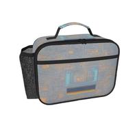 AYYQWE Programming Code Print Men Women Portable Versatile Lunch Bag Tote Office Picnic Travel Food Storage