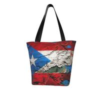 AYYQWE puerto rico wallpaper flag Print Summer Shoulder Bag Beach Crossbody Handbag Travel Shopping Gym Hiking Party Events